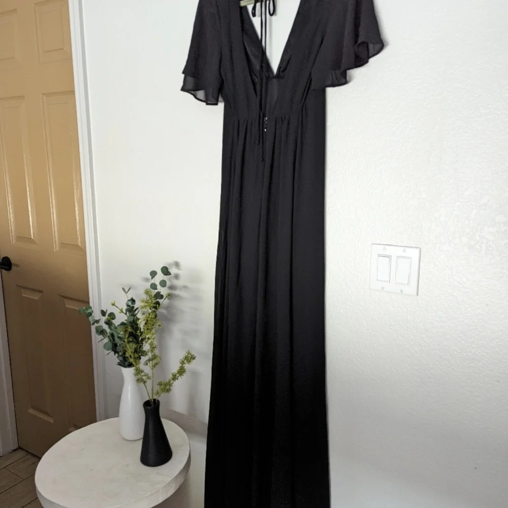 $20 CLEARANCE Show me Your Mumu Faye Flutter Maxi Dress Size Small NWT - Picture 3 of 4